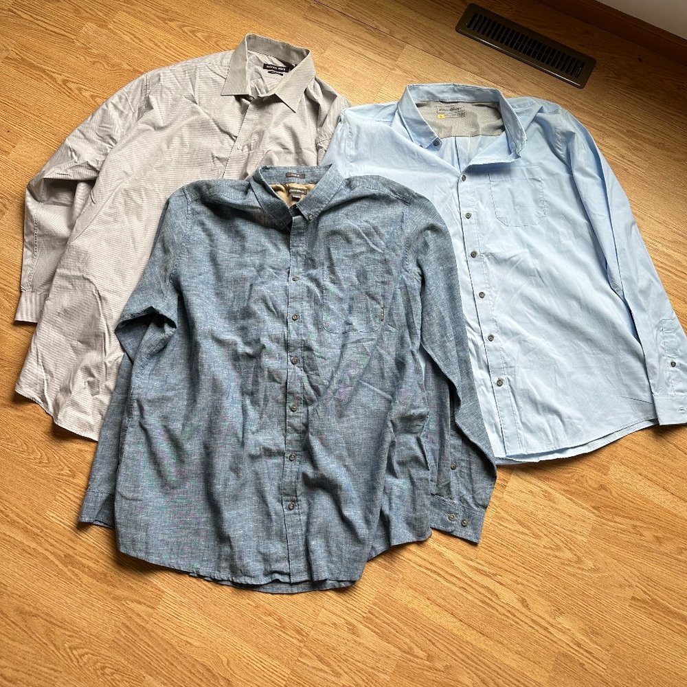 Men's 3xl Casual Shirt Bundle